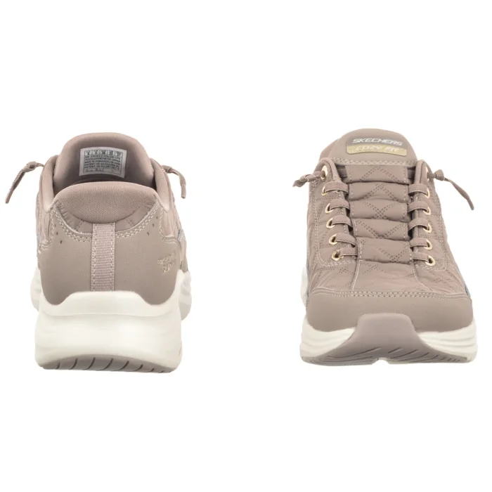 Sneakersy Skechers Contour Foam Slip-Ins Taupe 150413/TPE – zdjęcie 4