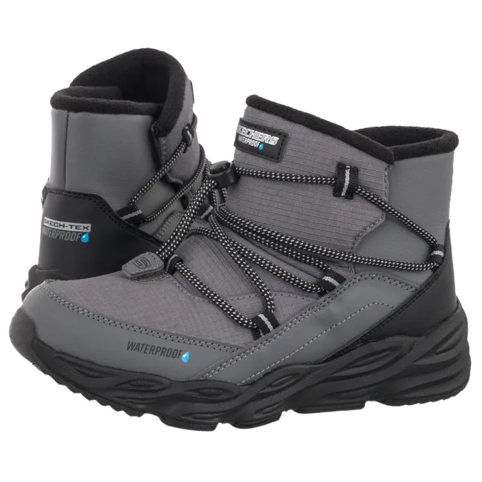 Trzewiki Skechers Turbo Tread Storm Glider Charcoal/Black 406385L/CCBK – zdjęcie 1