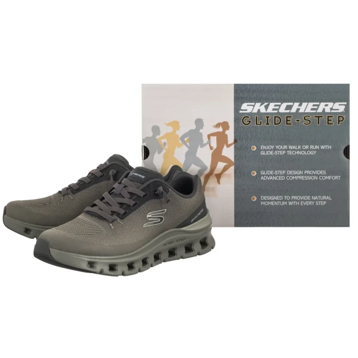 Buty Sportowe Skechers Glide Step Pro Waverra Olive 233132/OLV – zdjęcie 6