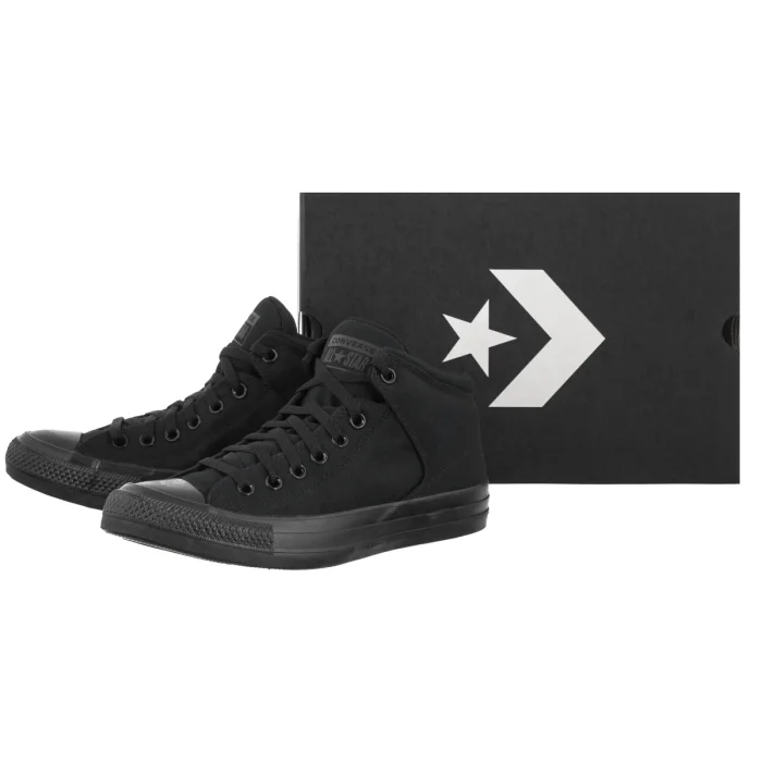 Trampki Converse CTAS High Street Mid Black/Black A22389C – zdjęcie 6