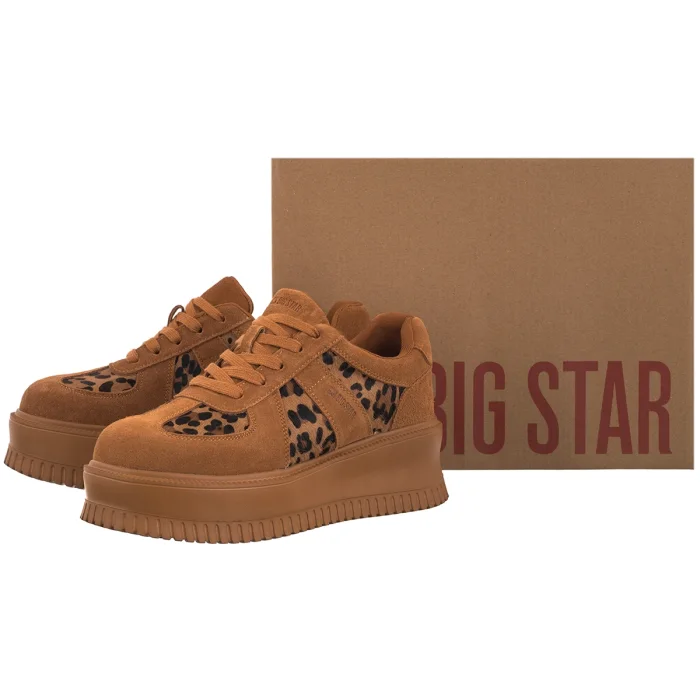 Sneakersy Big Star Brązowe UU274052 – zdjęcie 6
