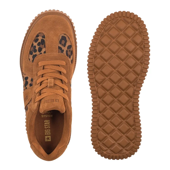 Sneakersy Big Star Brązowe UU274052 – zdjęcie 5