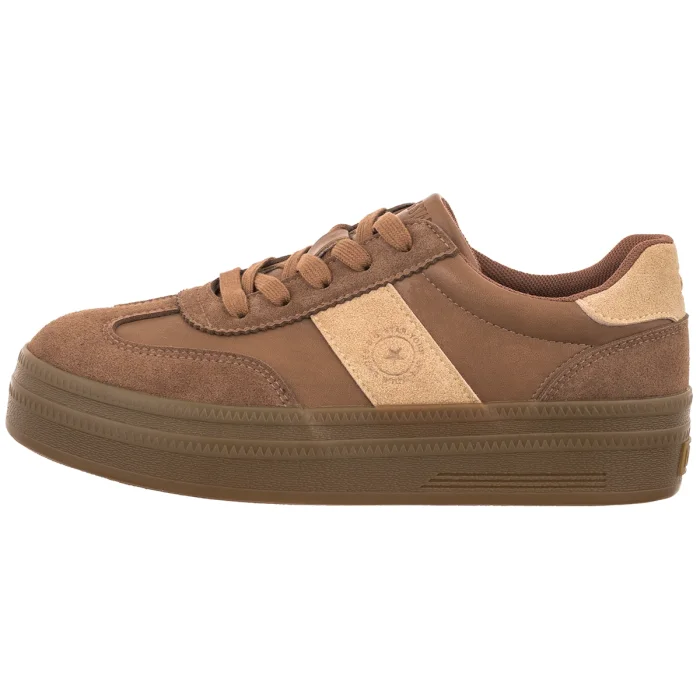 Sneakersy Big Star Brązowe UU274015 – zdjęcie 2