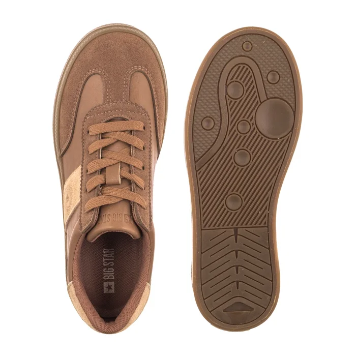 Sneakersy Big Star Brązowe UU274015 – zdjęcie 5