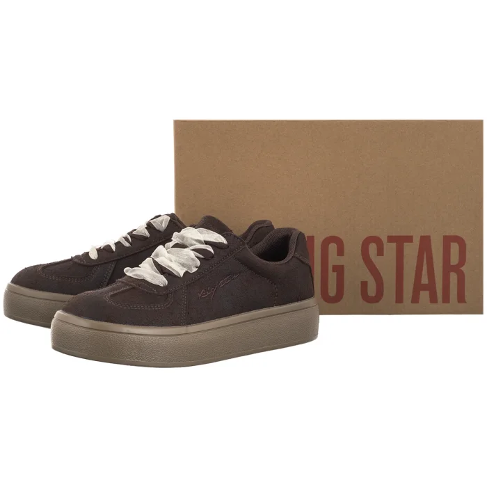Sneakersy Big Star Brązowe UU274004 – zdjęcie 6