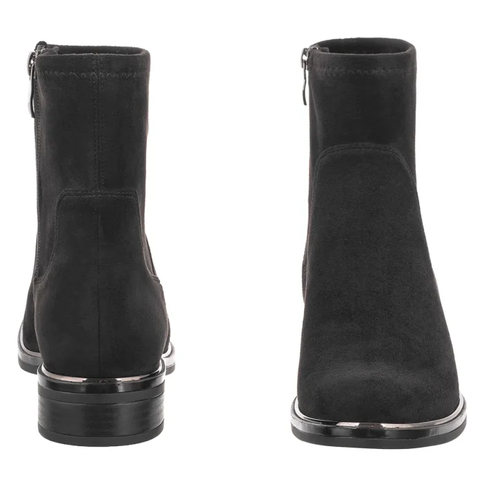 Botki Caprice Czarne 9-25325-47 044 Black Stretch – zdjęcie 4