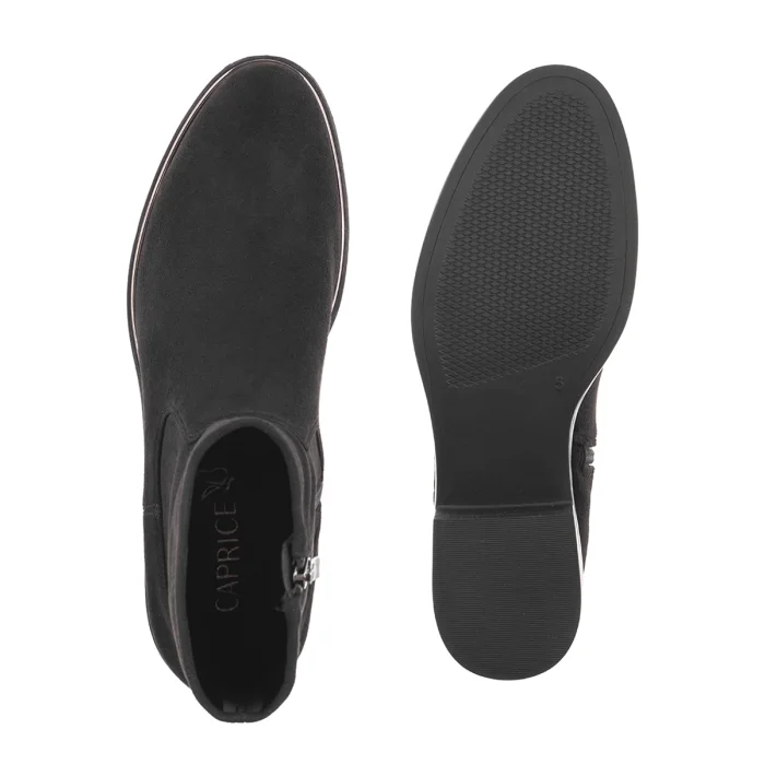 Botki Caprice Czarne 9-25325-47 044 Black Stretch – zdjęcie 5