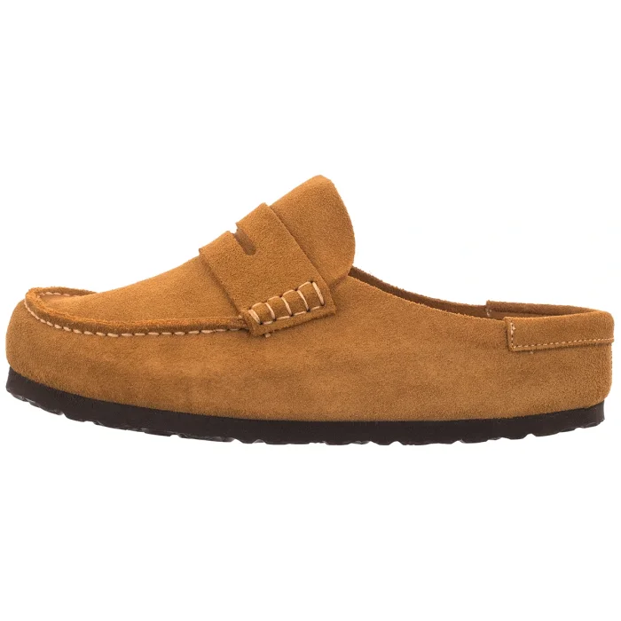 Półbuty Birkenstock Naples Wrapped Cork Brown Suede 1033127 – zdjęcie 2