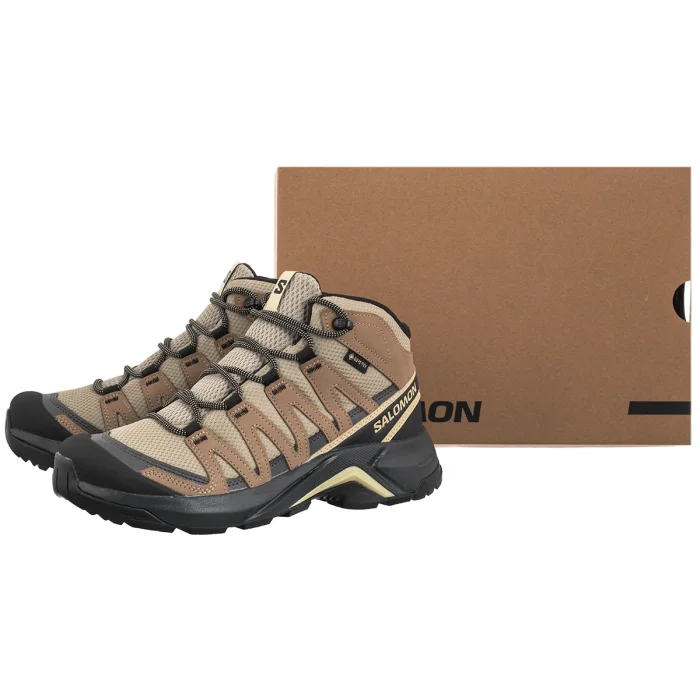 Buty Trekkingowe Salomon X-Adventure Recon Mid GTX W Silver Sage/Asphal/Bog 492190 – zdjęcie 6