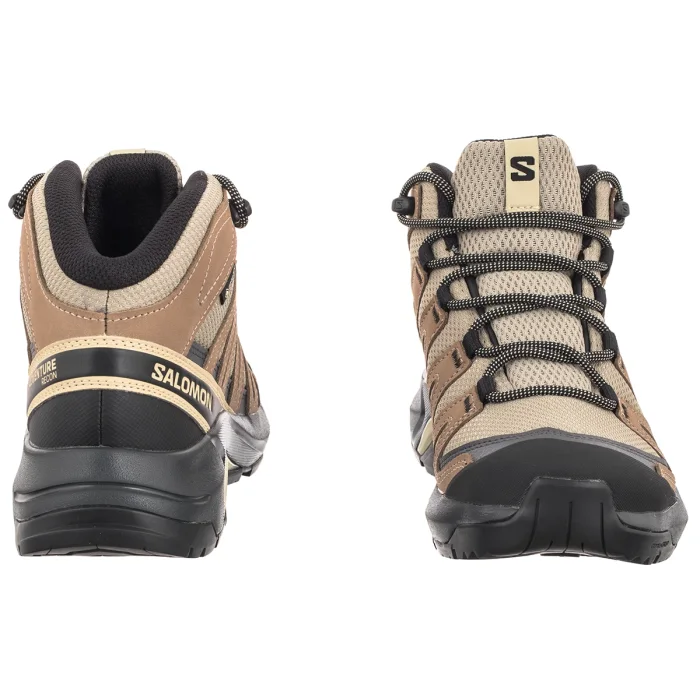 Buty Trekkingowe Salomon X-Adventure Recon Mid GTX W Silver Sage/Asphal/Bog 492190 – zdjęcie 4