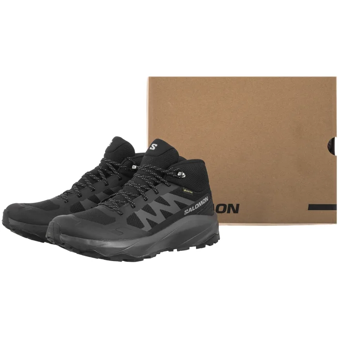 Buty Trekkigowe Salomon Outscape Mid GTX Black/Asphalt/Alloy 454106 – zdjęcie 6