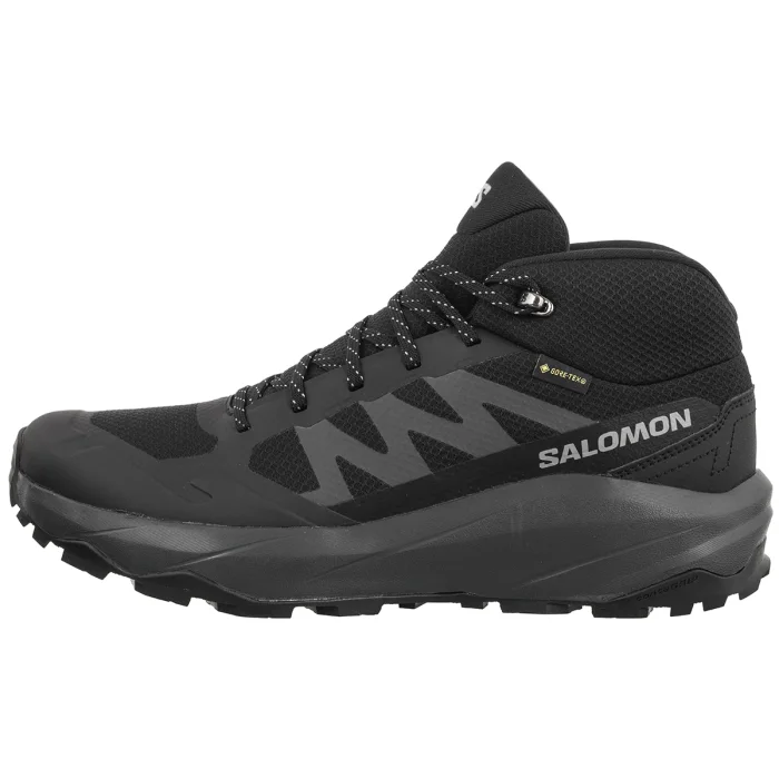Buty Trekkigowe Salomon Outscape Mid GTX Black/Asphalt/Alloy 454106 – zdjęcie 2