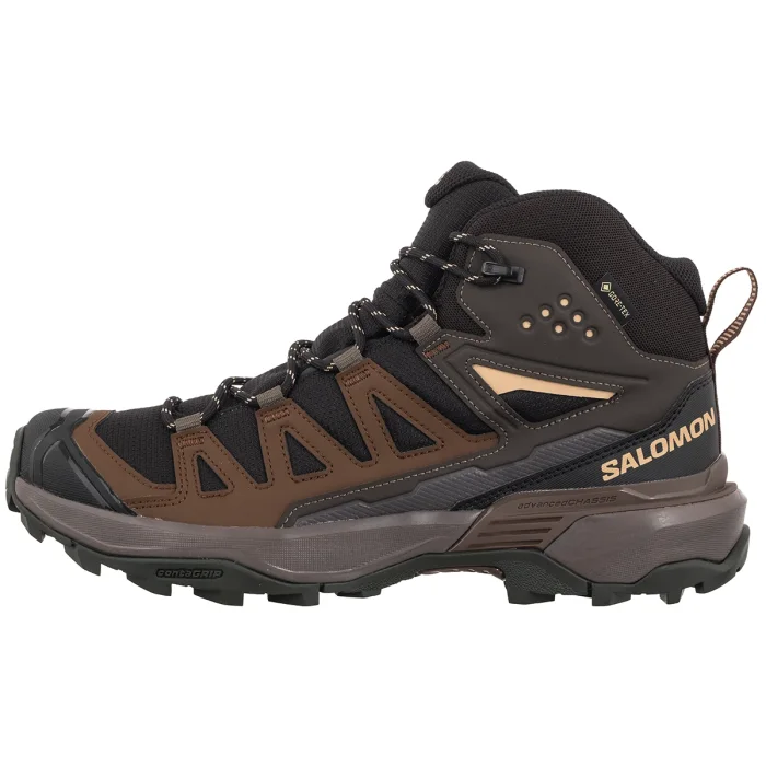 Buty Trekkingowe Salomon X Ultra 360 Mid GTX Black/Dark Gull Gray/Dark Earth 454732 – zdjęcie 2