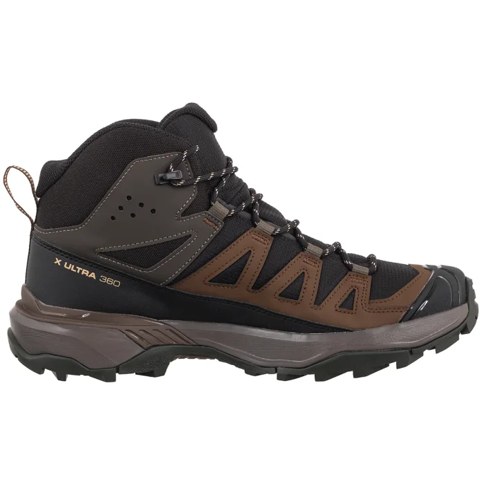 Buty Trekkingowe Salomon X Ultra 360 Mid GTX Black/Dark Gull Gray/Dark Earth 454732 – zdjęcie 3