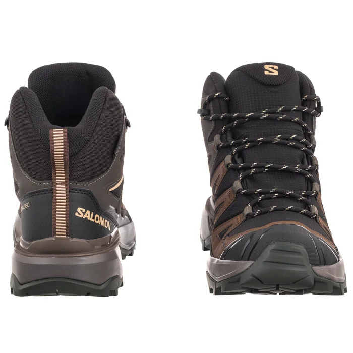 Buty Trekkingowe Salomon X Ultra 360 Mid GTX Black/Dark Gull Gray/Dark Earth 454732 – zdjęcie 4