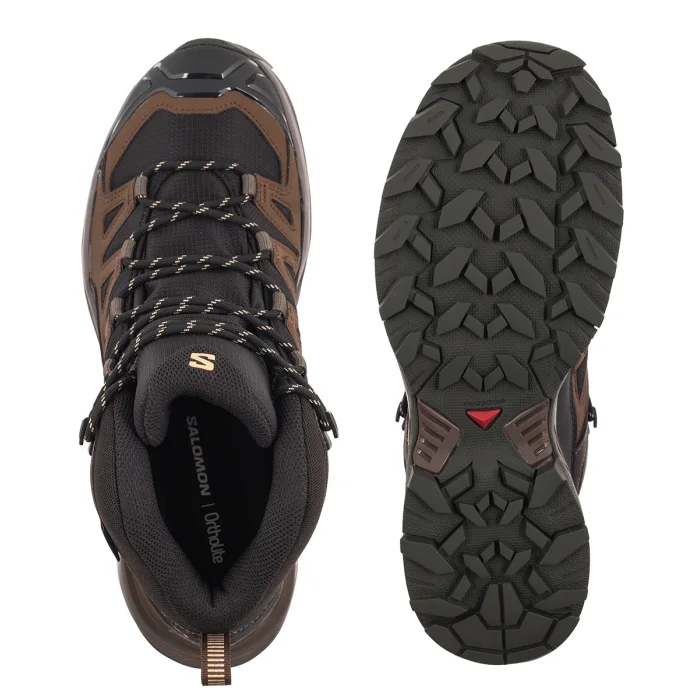 Buty Trekkingowe Salomon X Ultra 360 Mid GTX Black/Dark Gull Gray/Dark Earth 454732 – zdjęcie 5