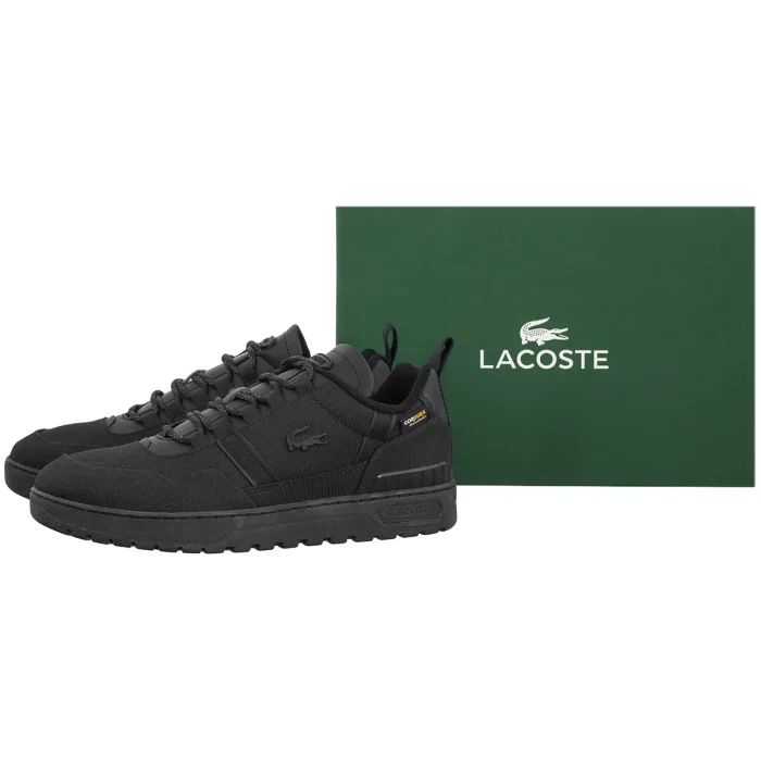 Sneakersy Lacoste T-Clip Wntr 224 2 SMA Blk/Blk-Textile 748SMA003802H – zdjęcie 6