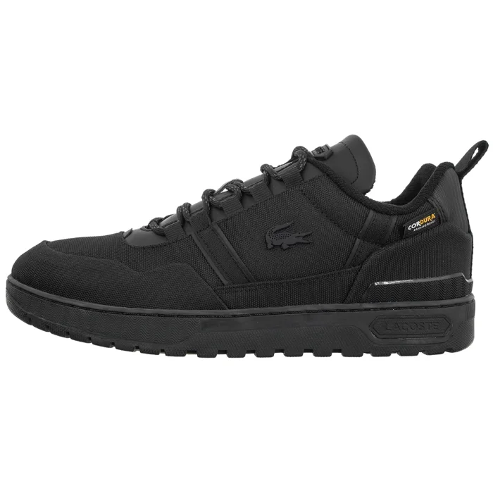 Sneakersy Lacoste T-Clip Wntr 224 2 SMA Blk/Blk-Textile 748SMA003802H – zdjęcie 2