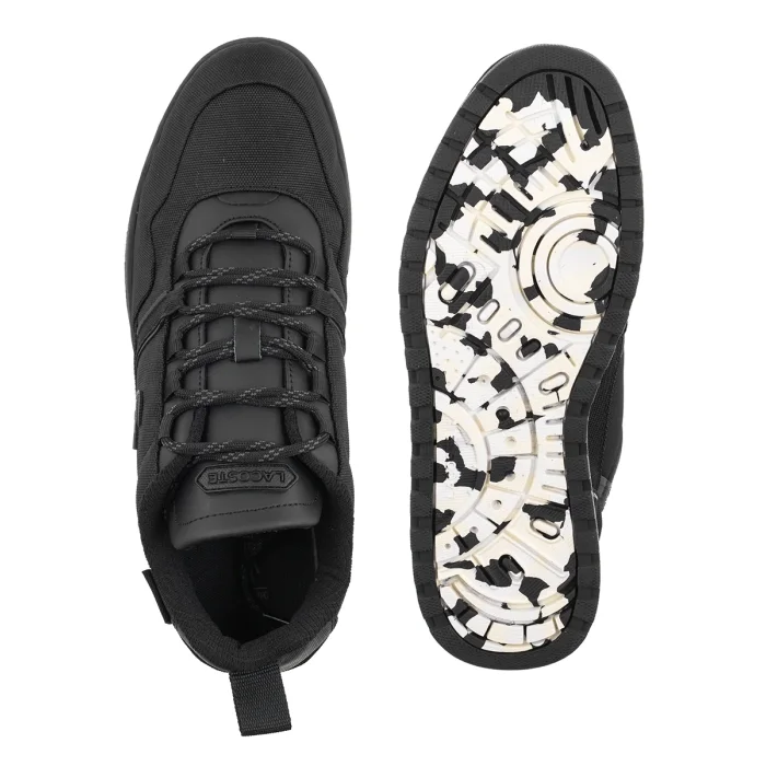 Sneakersy Lacoste T-Clip Wntr 224 2 SMA Blk/Blk-Textile 748SMA003802H – zdjęcie 5
