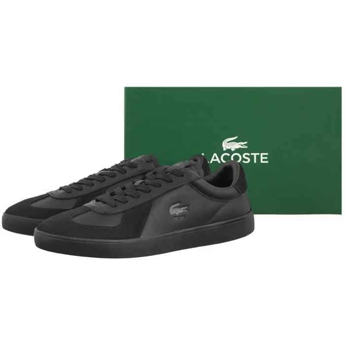 Sneakersy Lacoste Baseshot Pro 226 1 SMA Blk/Blk-Leather 752SMA014502H – zdjęcie 6