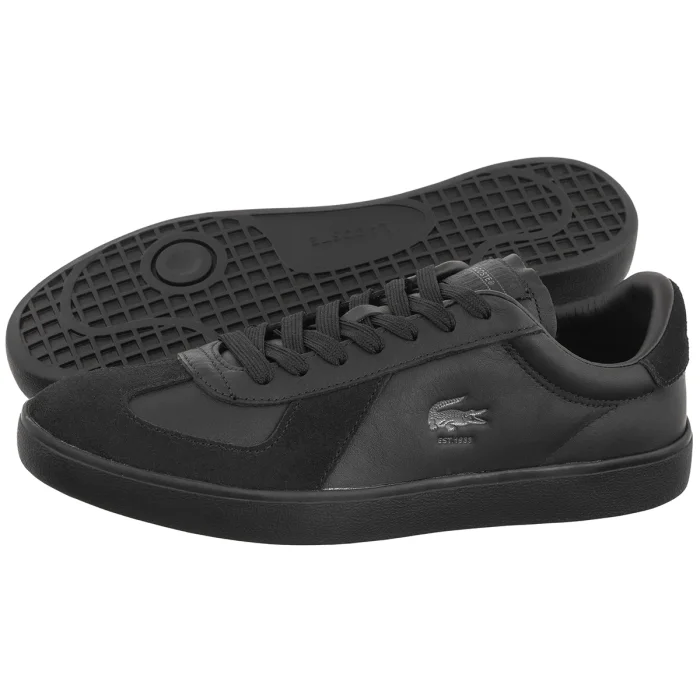 Sneakersy Lacoste Baseshot Pro 226 1 SMA Blk/Blk-Leather 752SMA014502H – zdjęcie 1