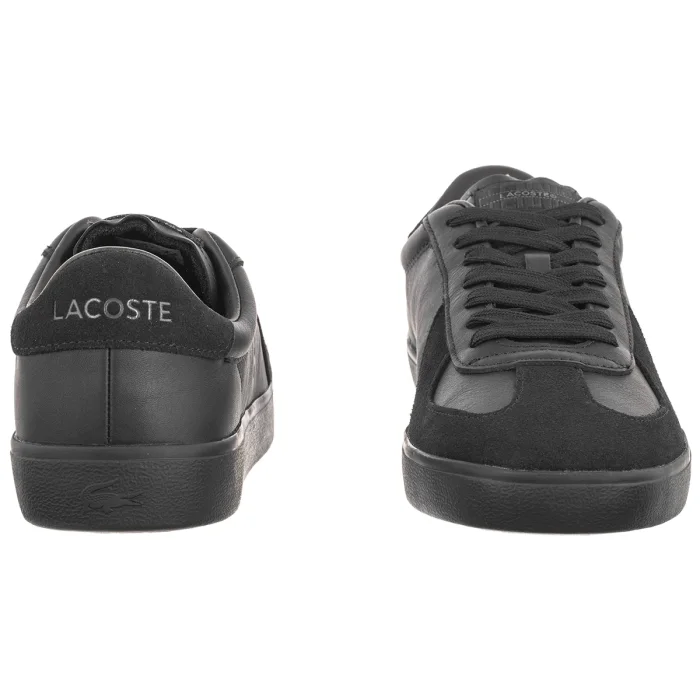Sneakersy Lacoste Baseshot Pro 226 1 SMA Blk/Blk-Leather 752SMA014502H – zdjęcie 4