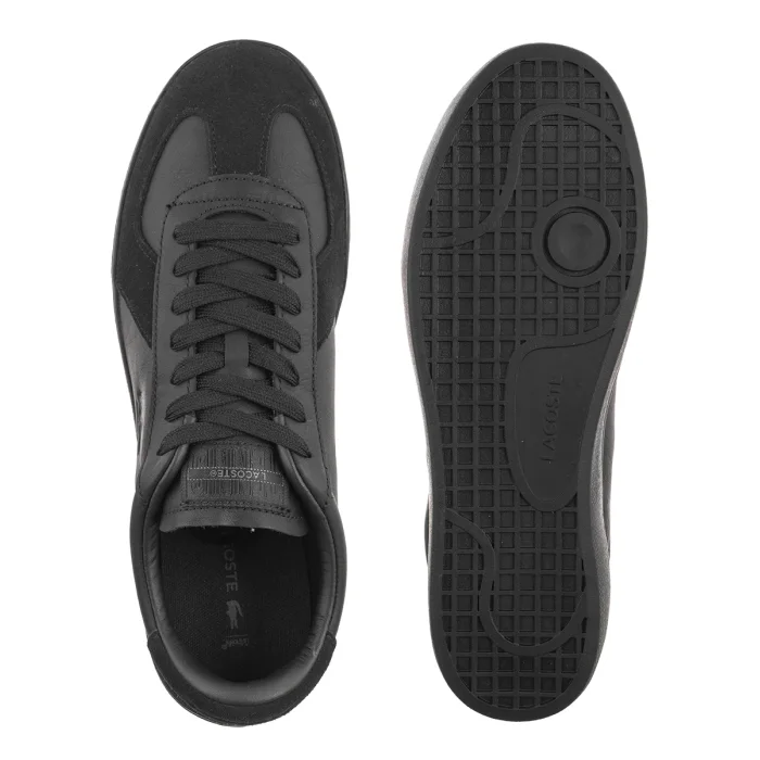 Sneakersy Lacoste Baseshot Pro 226 1 SMA Blk/Blk-Leather 752SMA014502H – zdjęcie 5