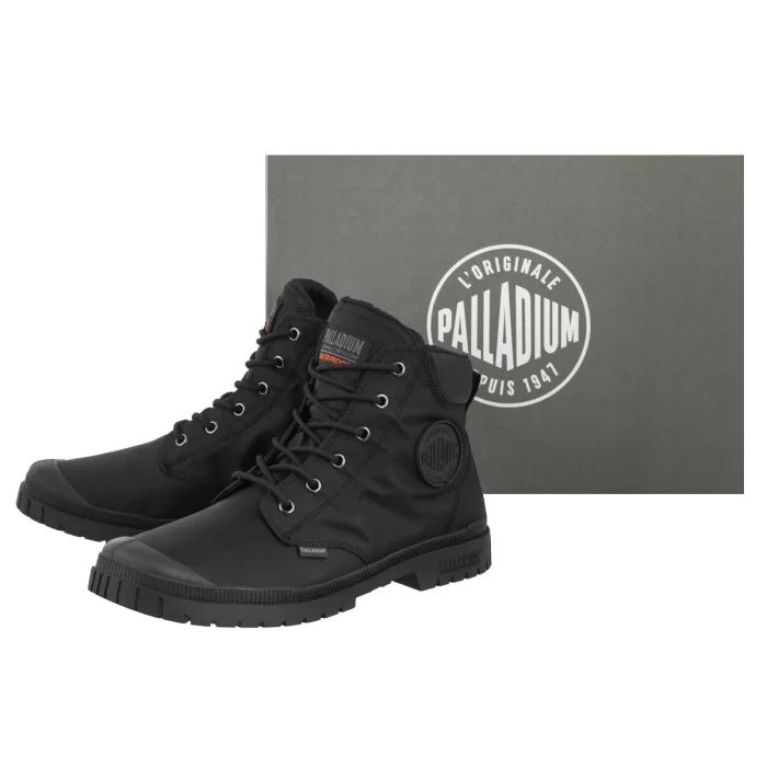 Trampki Palladium Pampa Sp20 Cuff Wp+ Black 76835-008-M – zdjęcie 6