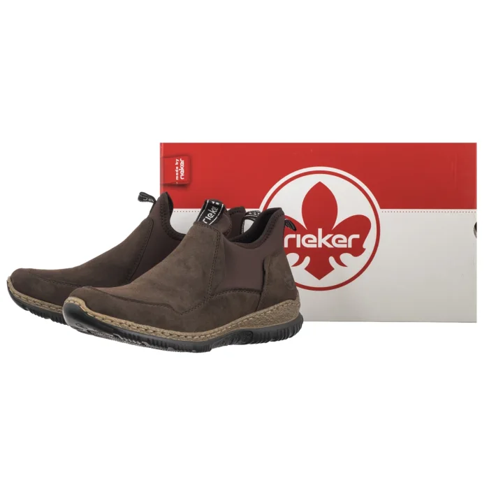 Botki Rieker Brązowe N3275-25 Brown – zdjęcie 6