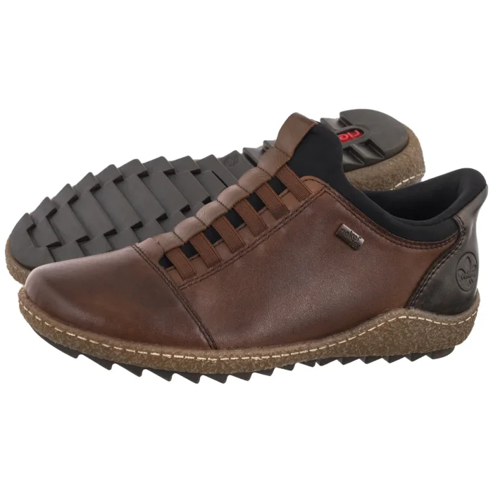 Sneakersy Rieker Brązowe L7562-22 Brown – zdjęcie 1