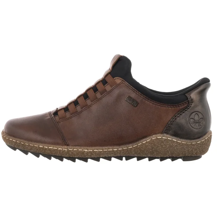 Sneakersy Rieker Brązowe L7562-22 Brown – zdjęcie 2