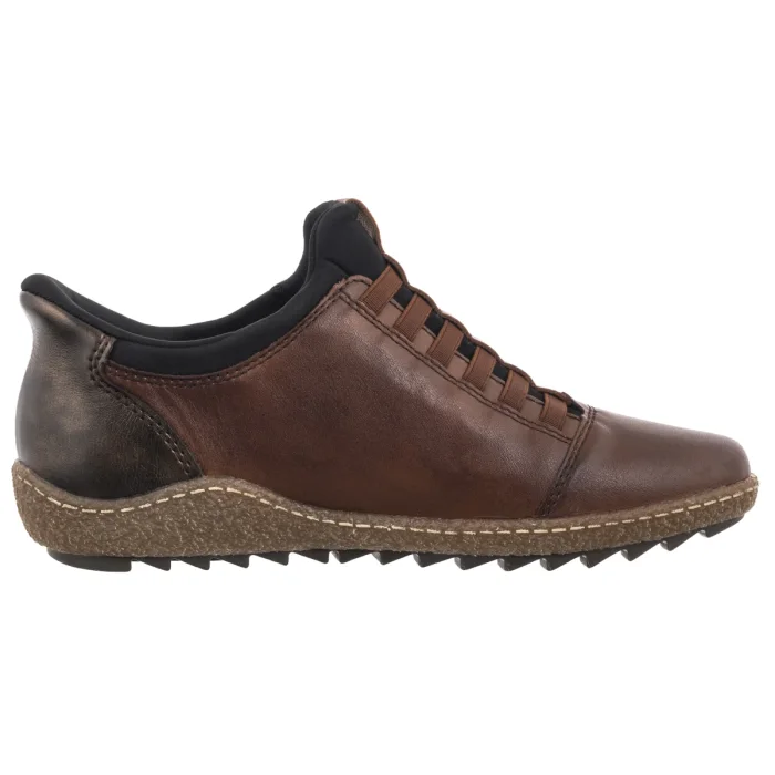 Sneakersy Rieker Brązowe L7562-22 Brown – zdjęcie 3