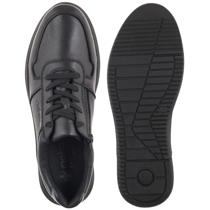 Półbuty Rieker Czarne 10407-00 Black – zdjęcie 5