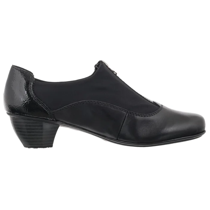 Półbuty Rieker Czarne 41765-00 Black – zdjęcie 3