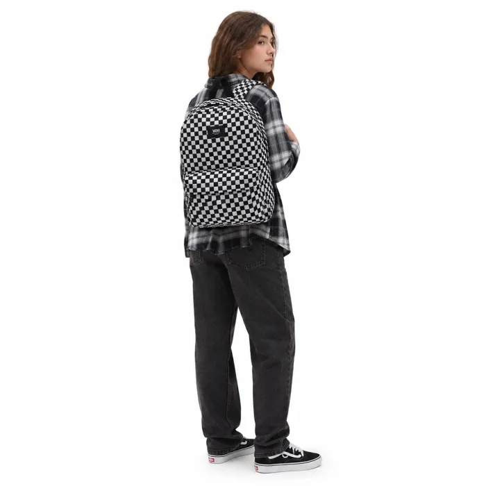 Plecak Vans Old Skool Grom Check Backpack VN000J3KY281 – zdjęcie 2
