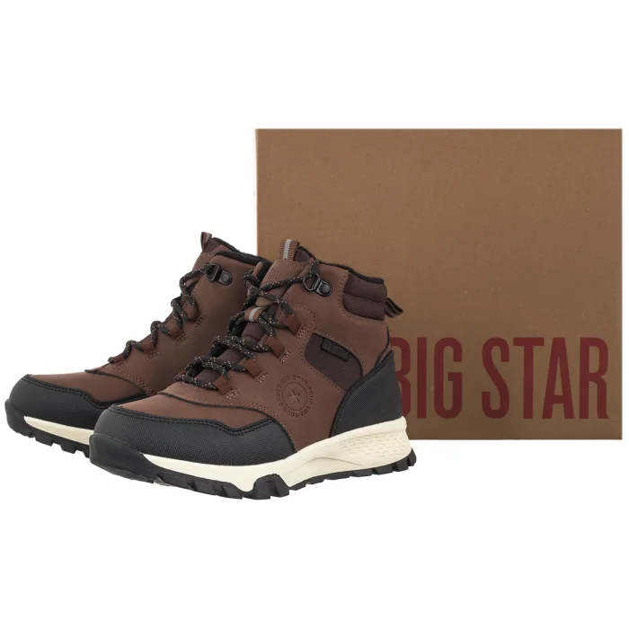 Trekkingi Big Star Brązowe UU374003 – zdjęcie 6