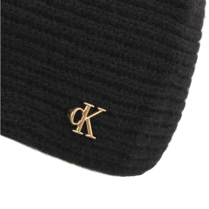 Opaska na głowę Calvin Klein CK Metal Wool Twist Headband Black LV04F8039G UB1 – zdjęcie 3