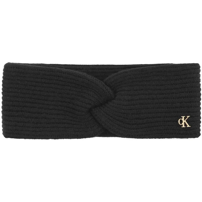 Opaska na głowę Calvin Klein CK Metal Wool Twist Headband Black LV04F8039G UB1 – zdjęcie 1