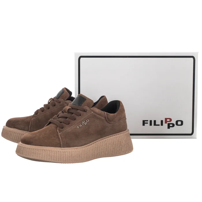 Sneakersy Filippo Brązowe DP7982/26 BR – zdjęcie 6