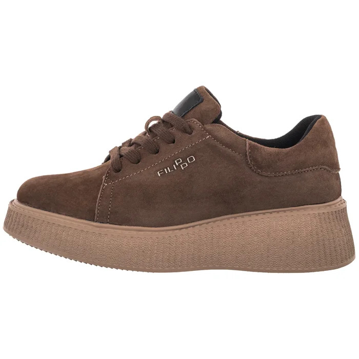 Sneakersy Filippo Brązowe DP7982/26 BR – zdjęcie 2
