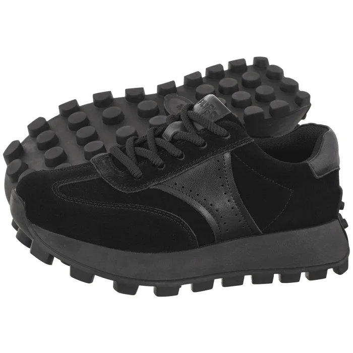 Sneakersy Filippo Czarne DP7976/26 BK – zdjęcie 1