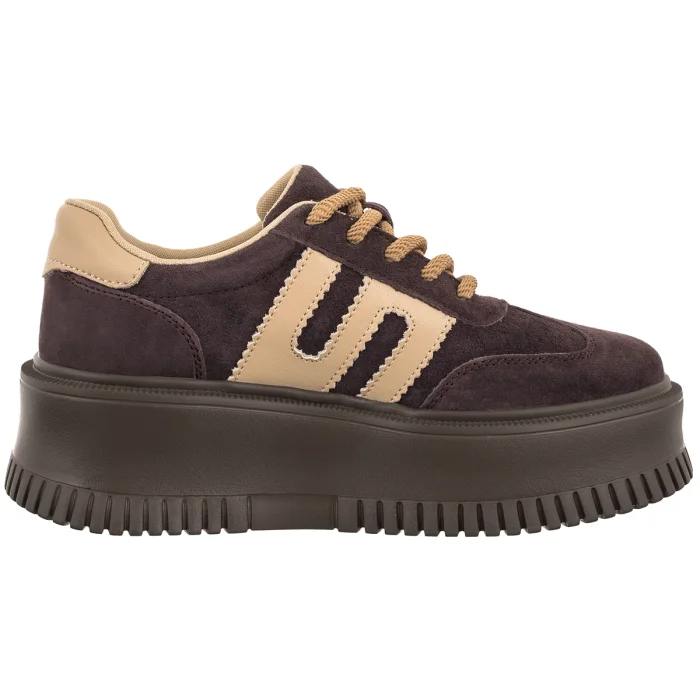 Sneakersy Filippo Ciemnobrązowe DP7111/26 D BR – zdjęcie 3