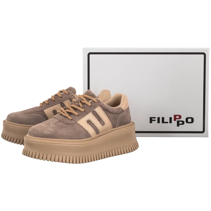 Sneakersy Filippo Szare DP7111/26 TP – zdjęcie 6