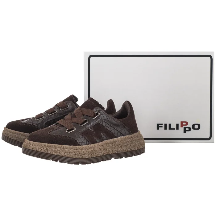 Sneakersy Filippo Brązowe DP7978/26 BR – zdjęcie 6