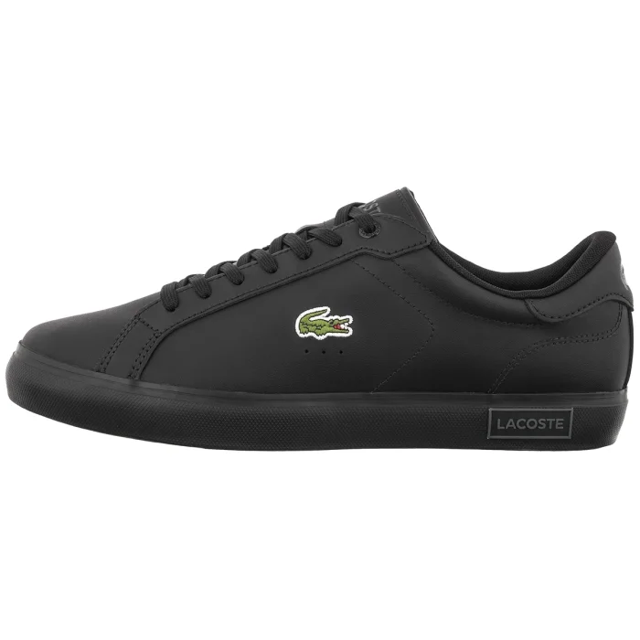 Sneakersy Lacoste Powercourt 125 2 SMA Blk/Blk Leather 749SMA008102H – zdjęcie 2