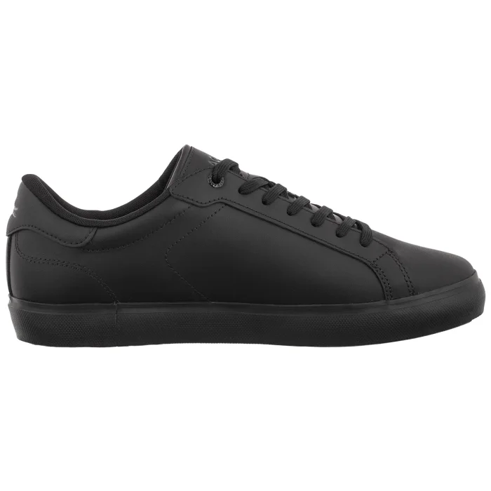 Sneakersy Lacoste Powercourt 125 2 SMA Blk/Blk Leather 749SMA008102H – zdjęcie 3