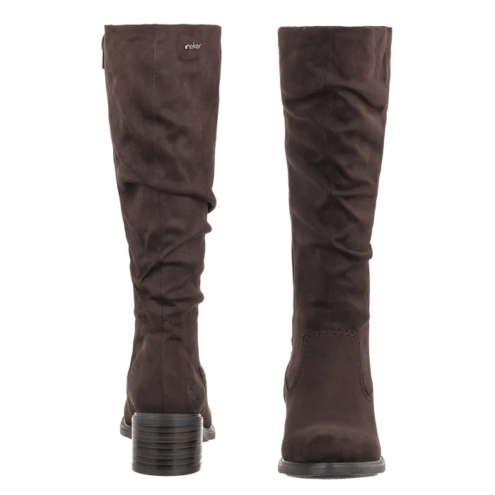 Kozaki Rieker Brązowe 74192-25 Brown  – zdjęcie 4