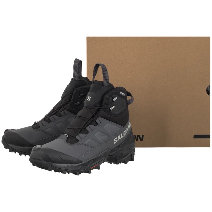 Buty Trekkigowe Salomon Crosstrak Powder Wp Asphalt/Black/Sharkskin 475696 – zdjęcie 6