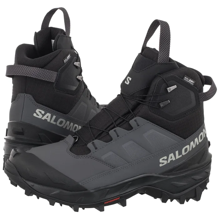Buty Trekkigowe Salomon Crosstrak Powder Wp Asphalt/Black/Sharkskin 475696 – zdjęcie 1