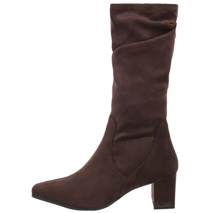 Kozaki Caprice Brązowe 9-25303-47 302 Dk Brn Stretch – zdjęcie 2